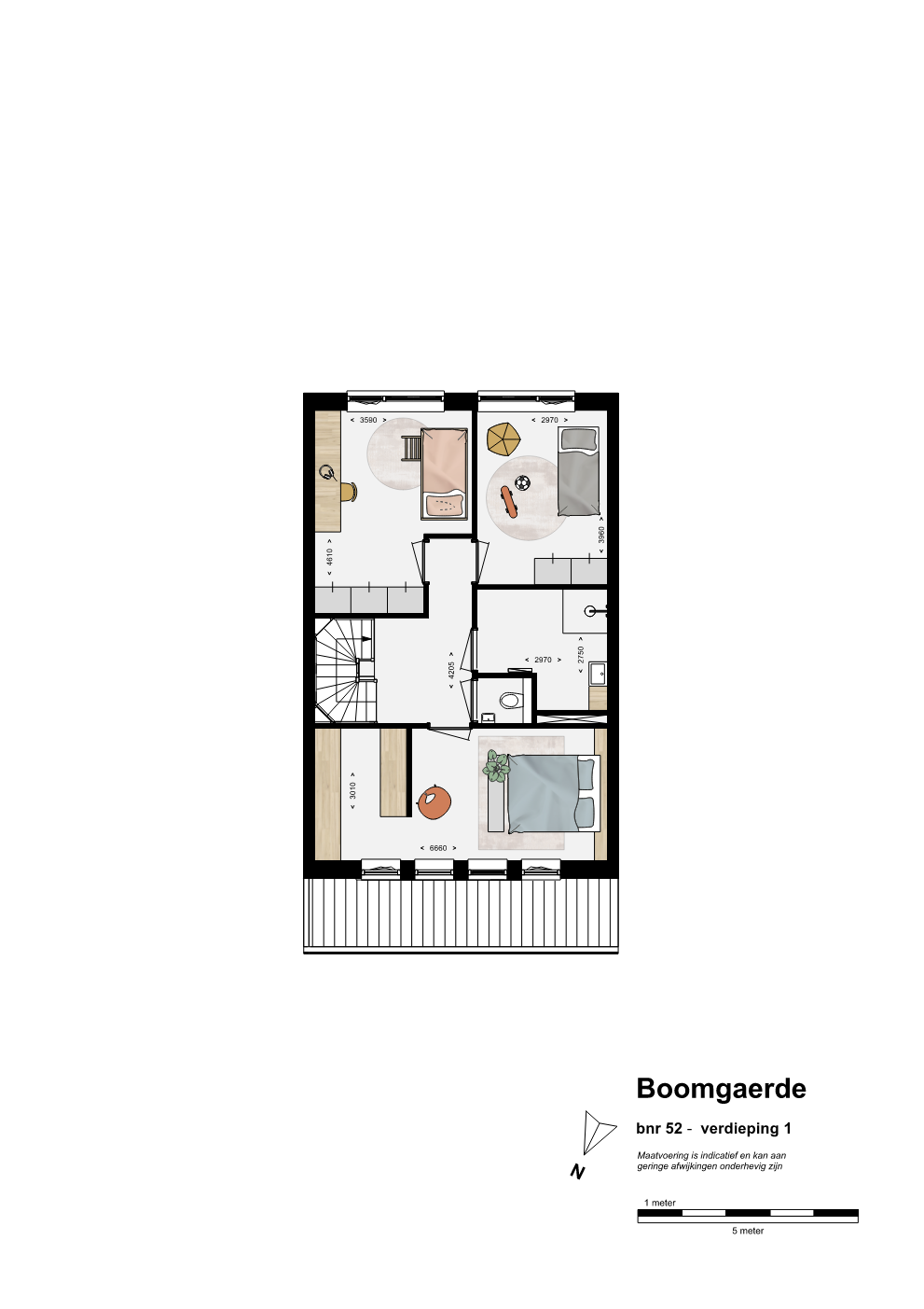 Plattegrond bn52 - 1e Herenhuis Boomgaerde