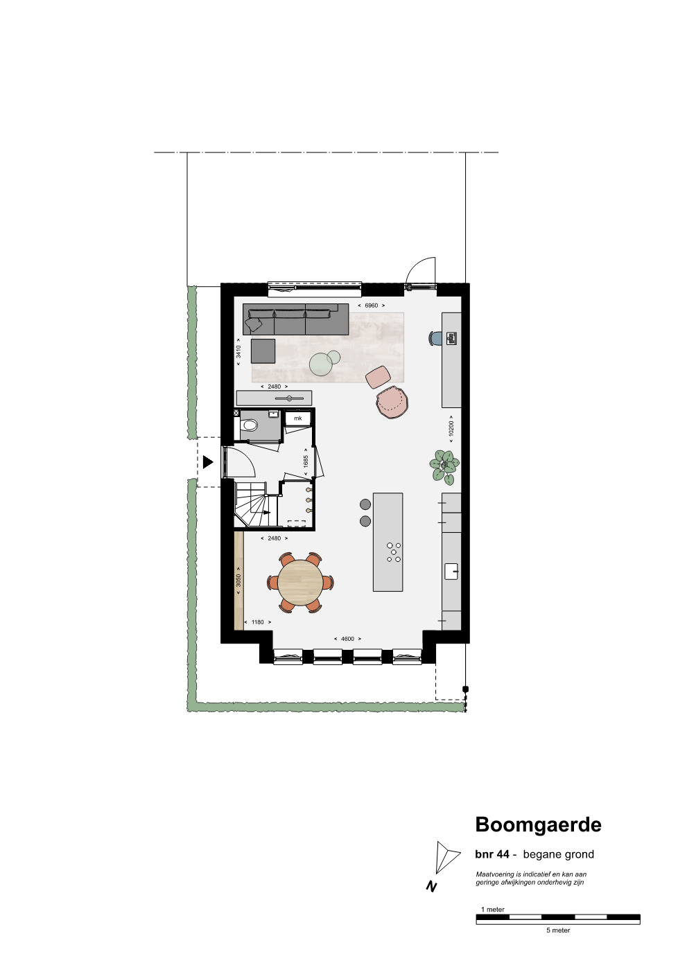 Plattegrond bn44 - bg Herenhuis Boomgaerde