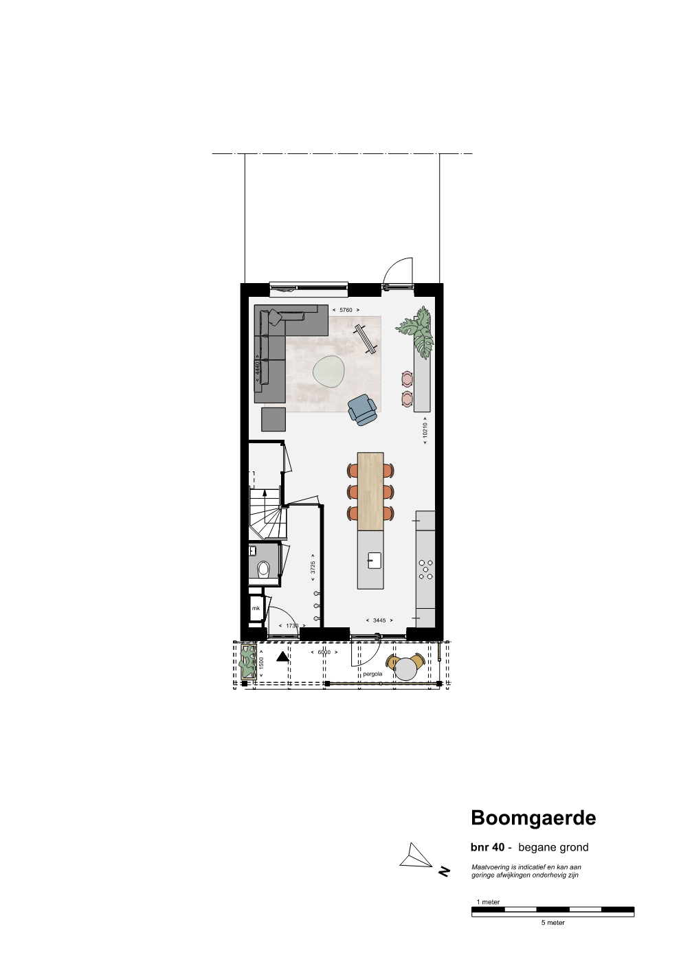 Plattegrond bn40 - bg Herenhuis Boomgaerde