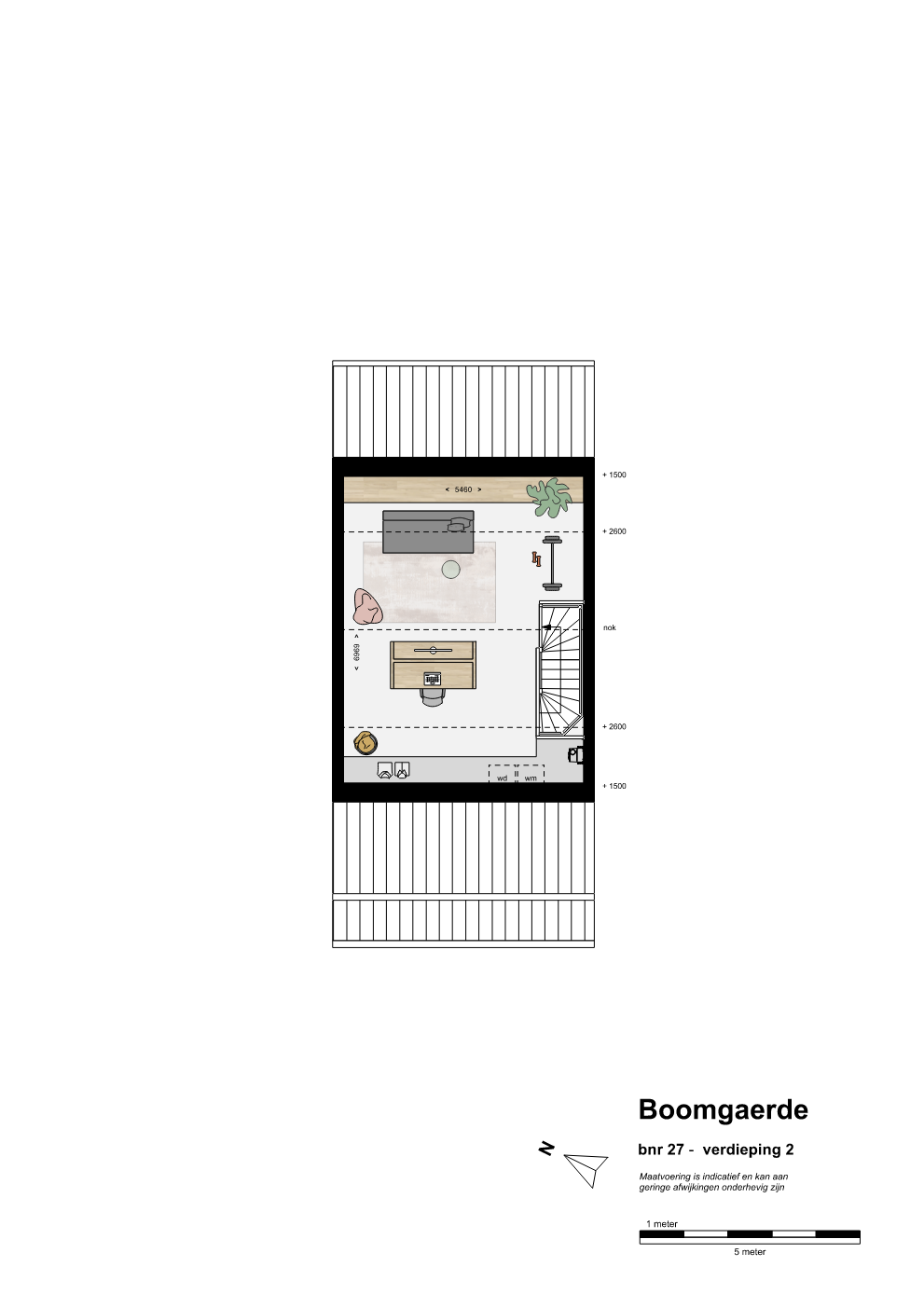 Plattegrond bn27 - 2e Familiewoning Boomgaerde
