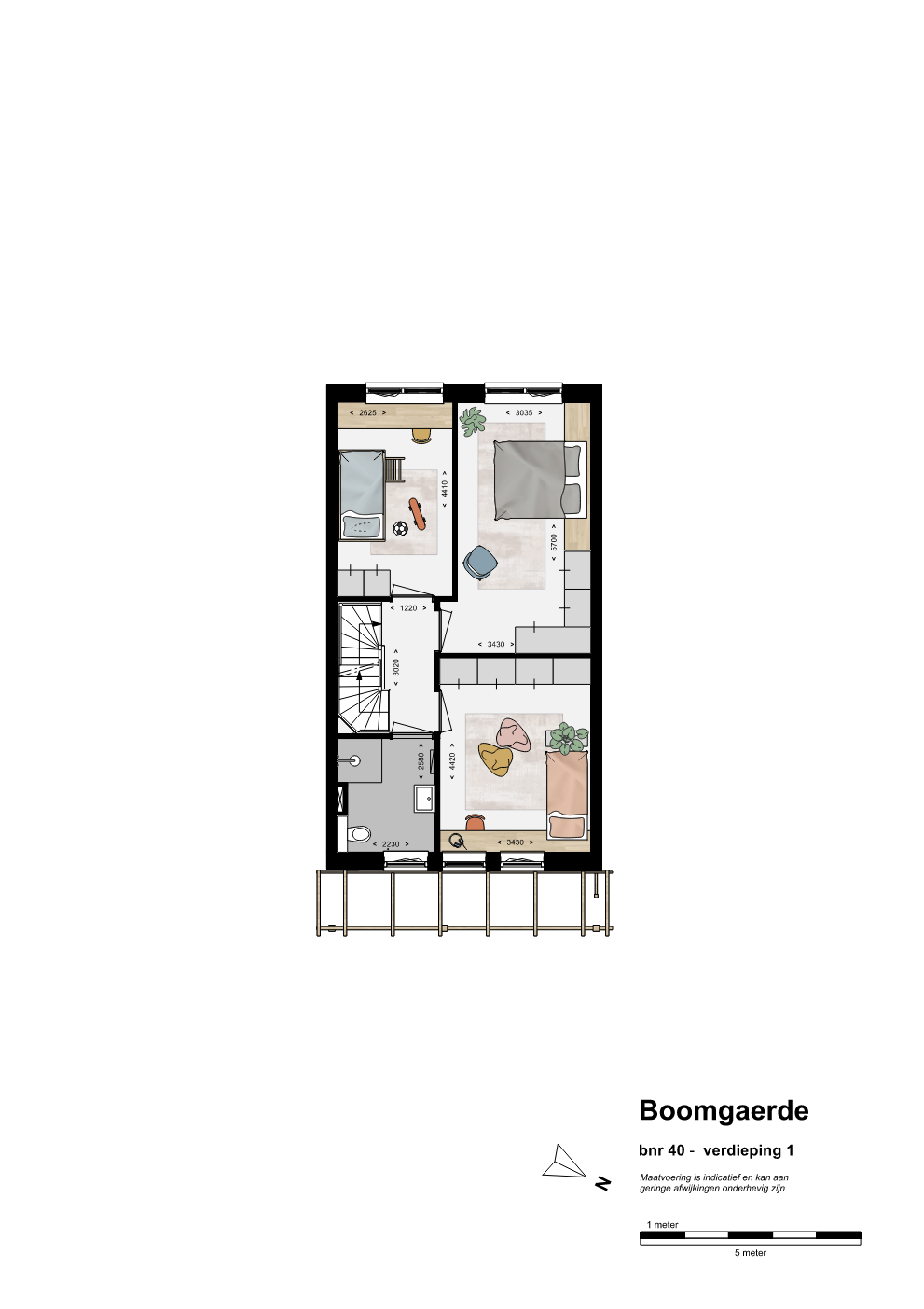Plattegrond bn40 - 1e Herenhuis Boomgaerde