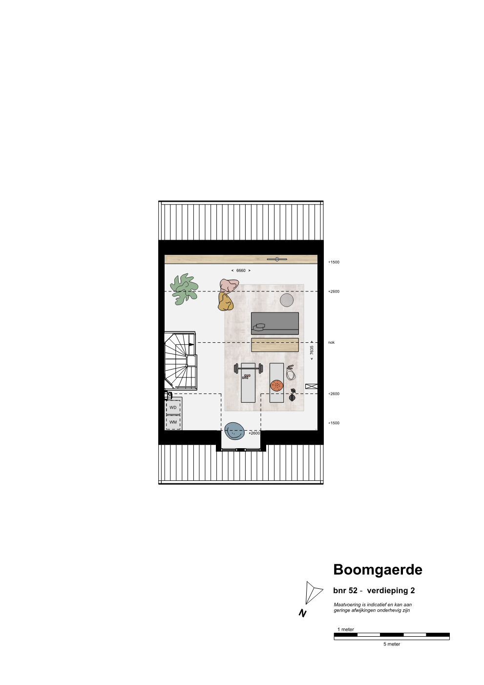 Plattegrond bn52 - 2e Herenhuis Boomgaerde