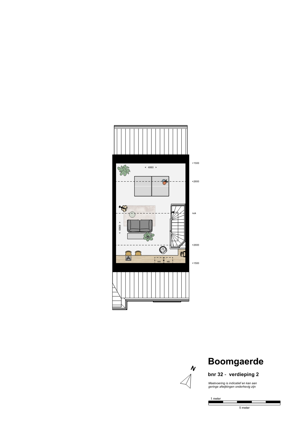 Plattegrond bn32 - 2e Familiewoning Boomgaerde